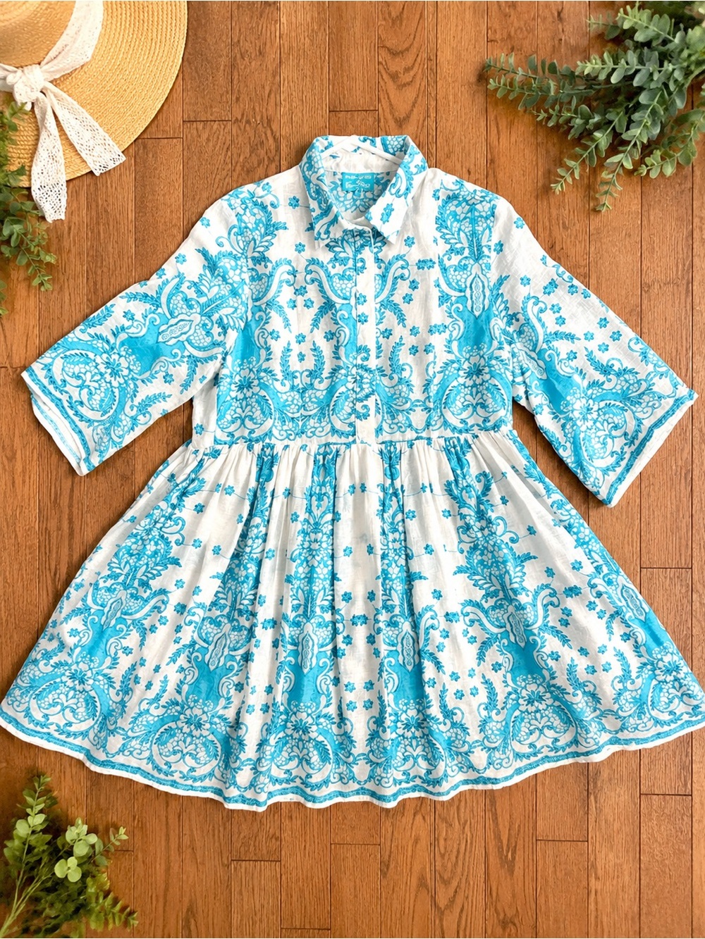 Antica Sartoria by Giacomo Cinque Boho tunic dress